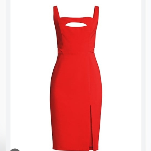 AIDAN BY AIDAN MATTOX Women's Cutout Sheath Dress - Picture 7 of 16